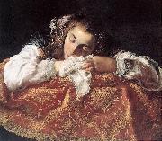 FETI, Domenico, Sleeping Girl dh